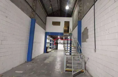 Galpão para alugar, 390m²- vila euclides - são bernardo do campo/sp