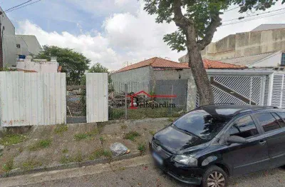 Terreno à venda na Rua Paquequer, 1, Santa Maria, Santo André