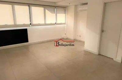 Sala para alugar, 34m² - bairro  vila assunção - santo andré/sp