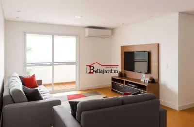 Apartamento com 3 dormitórios à venda, 106 m² - bairro jardim bela vista - santo andré/sp