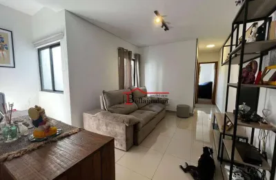 Cobertura com 2 dormitórios à venda, 100 m² - bairro jardim - santo andré/sp