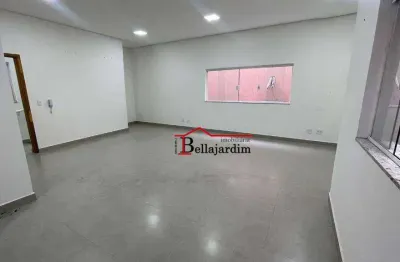 Sala para alugar, 55m²  - bairro  osvaldo cruz - são caetano do sul/sp