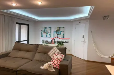 Apartamento com 3 dormitórios à venda, 127 m² - bairro jardim - santo andré/sp