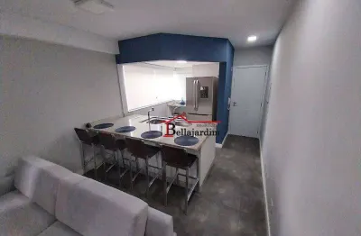Apartamento com 2 dormitórios à venda, 53 m²  - bairro jardim - santo andré/sp