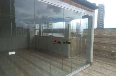 Cobertura com 2 dormitórios à venda, 139 m² - vila alpina - santo andré/sp
