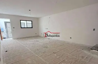 Sobrado com 3 dormitórios à venda, 112 m² - vila pires - santo andré/sp