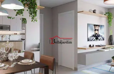 Apartamento com 2 dormitórios à venda, 62 m² - vila palmares - santo andré/sp