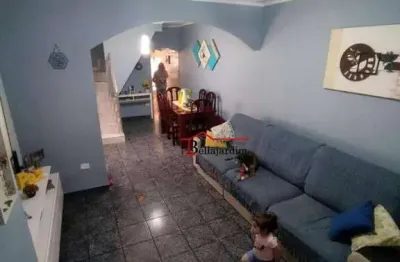 Sobrado com 3 dormitórios à venda, 125 m² - bairro jardim las vegas - santo andré/sp