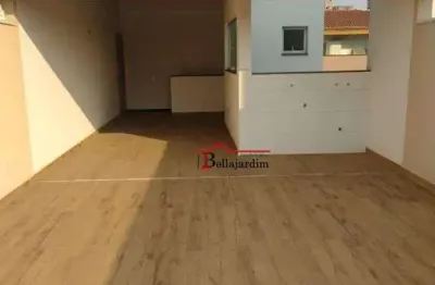 Cobertura com 2 dormitórios à venda, 50 m² - bairro campestre - santo andré/sp