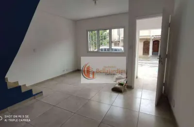 Sobrado com 2 dormitórios para alugar, 180 m² - centro - santo andré/sp