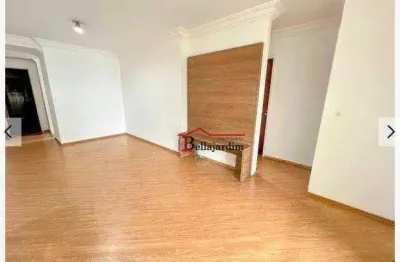Apartamento com 2 dormitórios para alugar, 67 m² - vila gilda - santo andré/sp