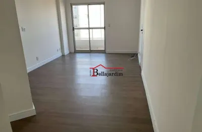 Apartamento com 3 dormitórios para alugar, 86m² - bairro vila boa vista - santo andré/sp