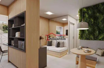 Apartamento com 2 dormitórios à venda, 43m² - bairro campestre - santo andré/sp