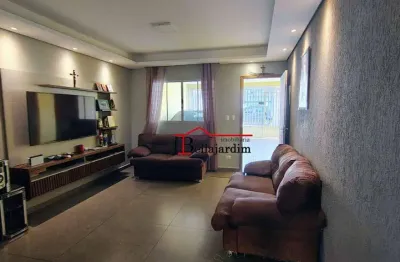 Sobrado com 3 dormitórios à venda, 172 m² - bairro parque novo oratório - santo andré/sp