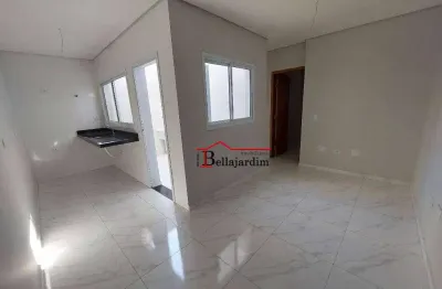 Apartamento com 2 dormitórios à venda, 50m² - bairro vila scarpelli - santo andré/sp