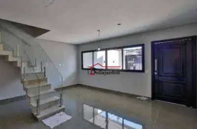 Sobrado com 3 dormitórios à venda, 138m² - bairro vila eldízia - santo andré/sp