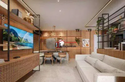 Apartamento com 2 dormitórios à venda, 56m² - bairro casa branca - santo andré/sp