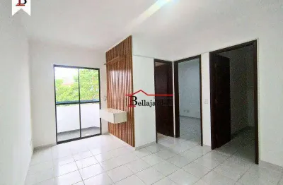 Apartamento com 2 dormitórios para alugar, 45m² - bairro parque das nações - santo andré/sp
