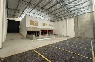 Galpão para alugar, 700m² - bairro parque das nações - santo andré/sp