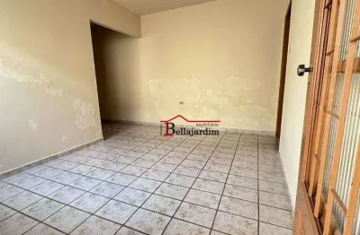 Casa com 2 dormitórios para alugar, 108m² -bairro  jardim paraíso - santo andré/sp