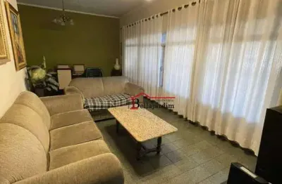 Casa com 3 dormitórios para alugar, 200 m²  - bairro jardim - santo andré/sp