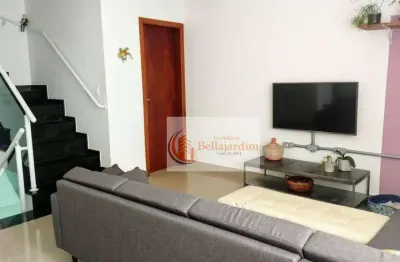 Sobrado com 3 dormitórios à venda, 128 m² - vila valparaíso - santo andré/sp