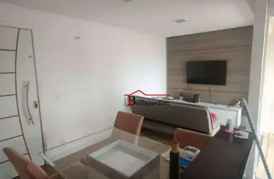 Apartamento com 3 dormitórios para alugar, 60m² - bairro vila eldízia - santo andré/sp