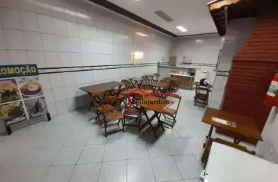 Salão para alugar, 50 m² -  bairro vila marina - santo andré/sp