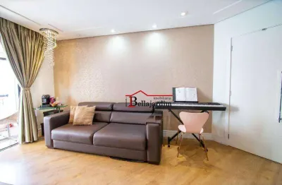 Apartamento com 3 dormitórios à venda, 115 m² - bairro  jardim - santo andré/sp