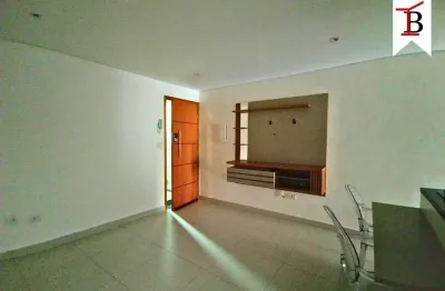 Apartamento com 2 dormitórios para alugar, 60m² - bairro campestre - santo andré/sp