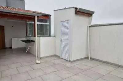 Cobertura com 2 dormitórios, 90 m² - venda ou aluguel - vila humaitá - santo andré/sp