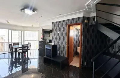 Cobertura para aluguel, 1 quarto, 1 suíte, 2 vagas, jardim - santo andré/sp