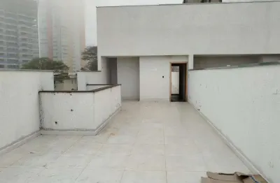 Cobertura com 2 dormitórios à venda, 130 m² - vila assunção - santo andré/sp