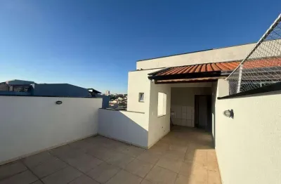 Cobertura com 2 dormitórios à venda, 84 m² - vila pires - santo andré/sp
