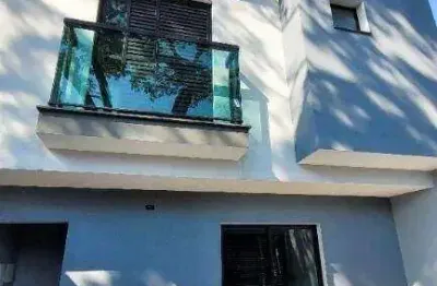 Sobrado com 3 dormitórios à venda, 139 m² - vila eldízia - santo andré/sp