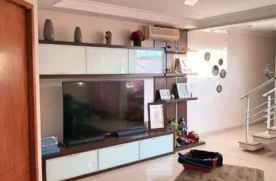 Sobrado com 3 dormitórios à venda, 290 m² - bairro vila curuçá - santo andré/sp