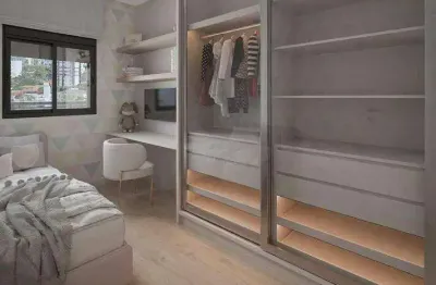 Cobertura à venda, 3 quartos, 1 suíte, 3 vagas, jardim - santo andré/sp