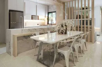 Cobertura com 3 dormitórios à venda, 129 m² - bairro jardim - santo andré/sp