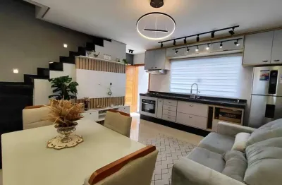 Sobrado com 2 dormitórios à venda, 90 m² - jardim das maravilhas - santo andré/sp