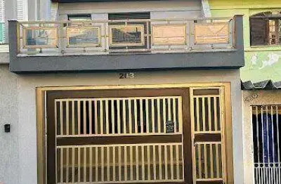 Sobrado com 3 dormitórios à venda, 192m² - vila camilópolis - santo andré/sp