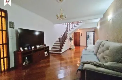 Sobrado com 4 dormitórios à venda, 319 m² - vila valparaíso - santo andré/sp