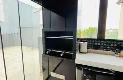 Cobertura com 2 dormitórios à venda, 94m² - bairro vila linda - santo andré/sp