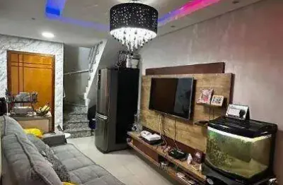 Cobertura com 2 dormitórios à venda, 99 m² - vila marina - santo andré/sp