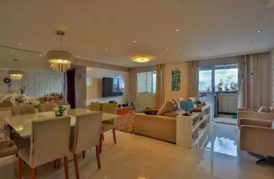 Apartamento com 3 dormitórios à venda, 115m² - bairro vila valparaíso - santo andré/sp