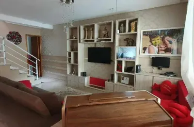 Sobrado com 3 dormitórios à venda, 151m² - bairro vila camilópolis - santo andré/sp