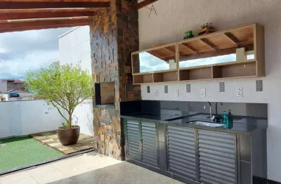 Cobertura com 2 dormitórios à venda, 120m² - bairro parque são vicente - mauá/sp