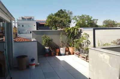 Cobertura com 2 dormitórios à venda, 114m² - bairro vila cecília maria - santo andré/sp