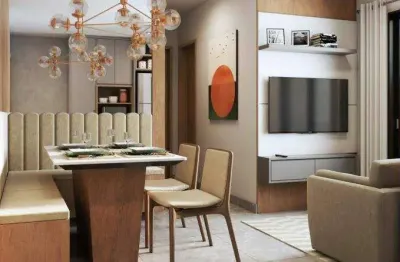 Apartamento garden com 2 dormitórios à venda, 66m² - bairro campestre - santo andré/sp