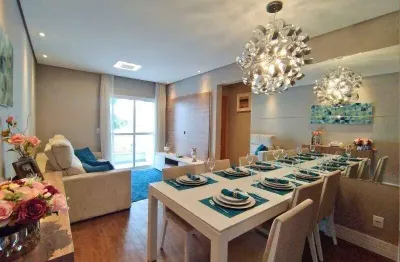 Apartamento com 2 dormitórios à venda, 64 m² - bairro campestre - santo andré/sp