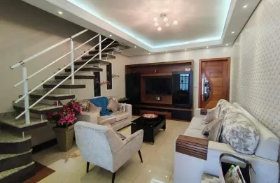 Sobrado com 3 dormitórios à venda, 229m² - bairro santa paula - são caetano do sul/sp